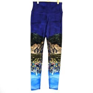 Alo Los Angeles Dreamscape‎ Athletic Leggings High Waist Workout Yoga Pants M